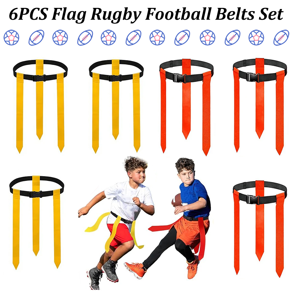 Sports Equipment Football - Set di 6 Cinture per Flag