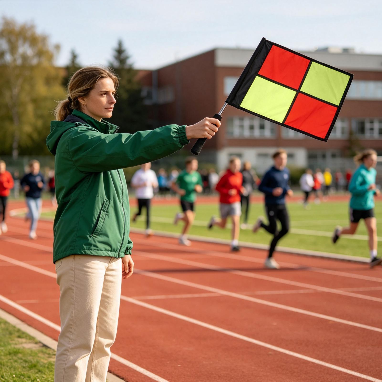Sports Equipment Football - Bandierine per arbitri di calcio, set