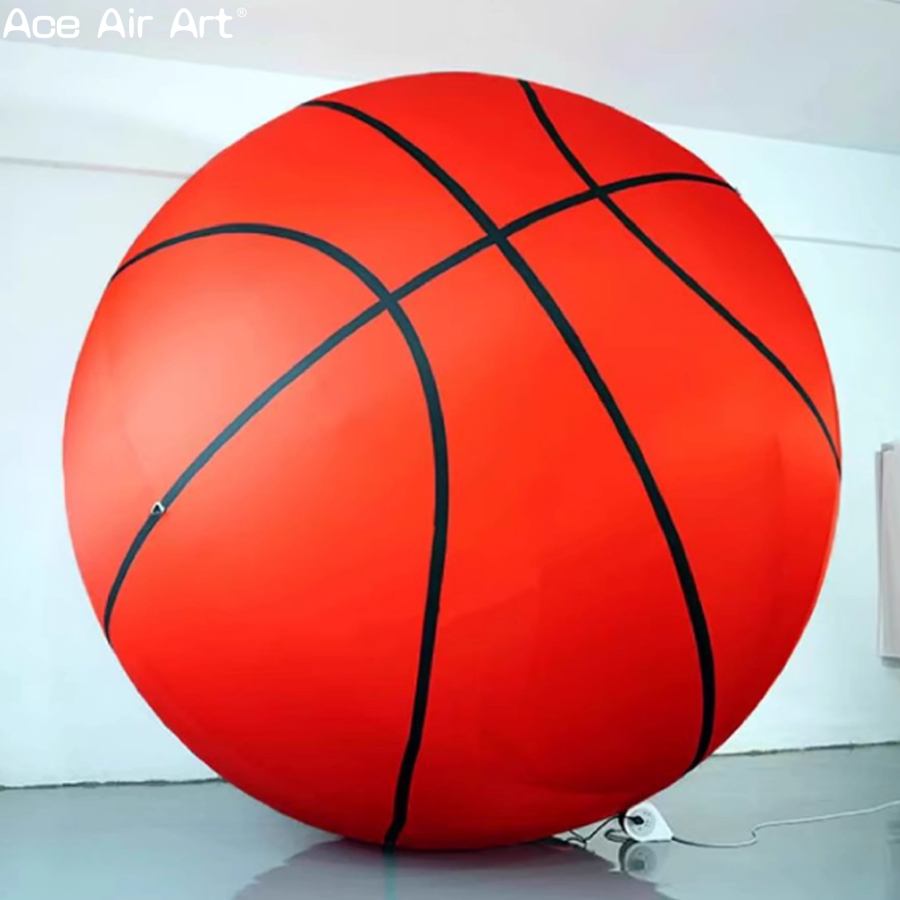 Sports Equipment In Chinese - Logo personalizzabile del basket gonfiabile gigante