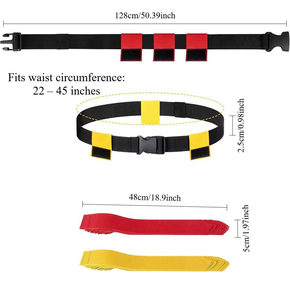 Set di 6 Cinture per Flag Foot - Sports Equipment Football recensione e prezzo