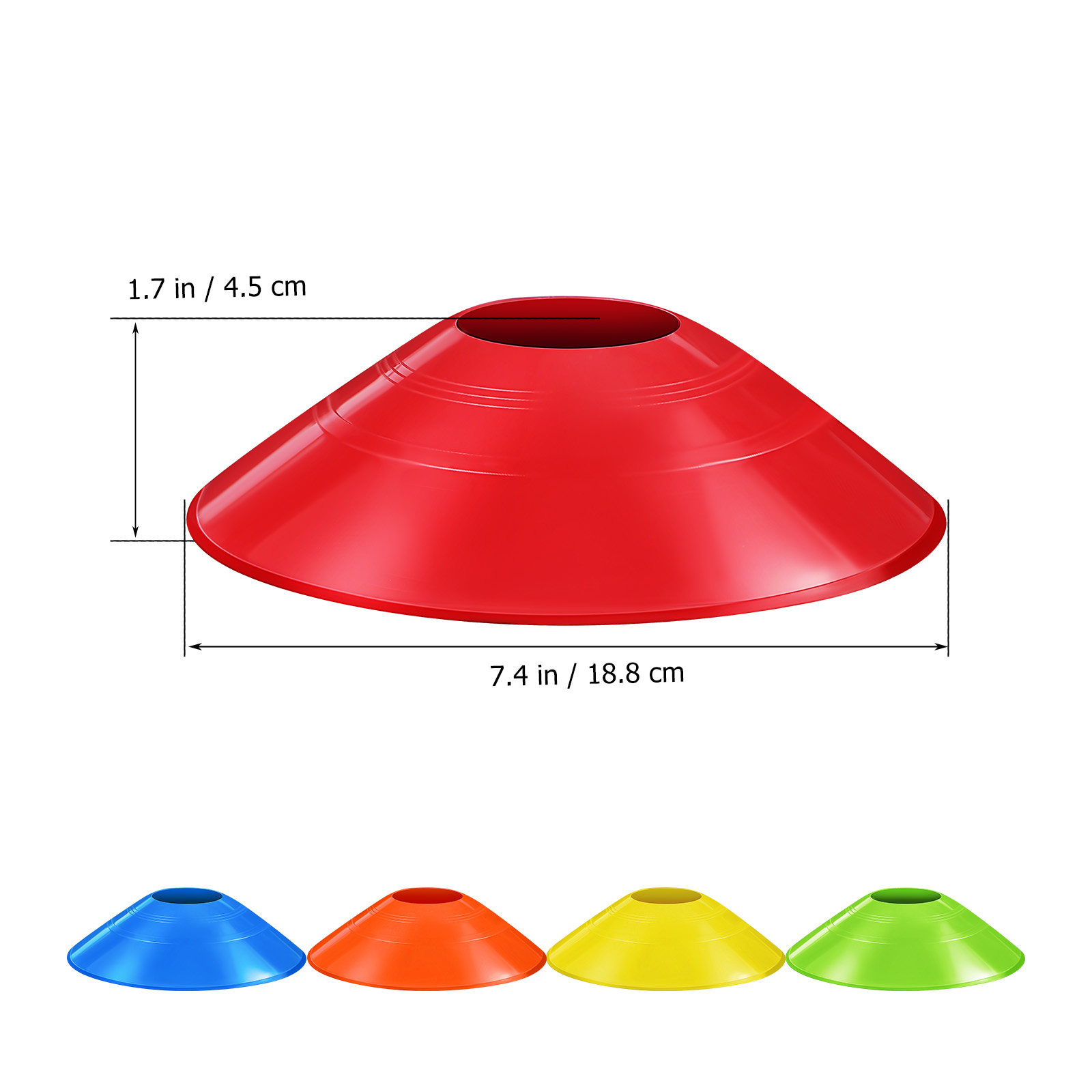30 Coni di Plastica per Allena - Sports Equipment Football recensione e prezzo