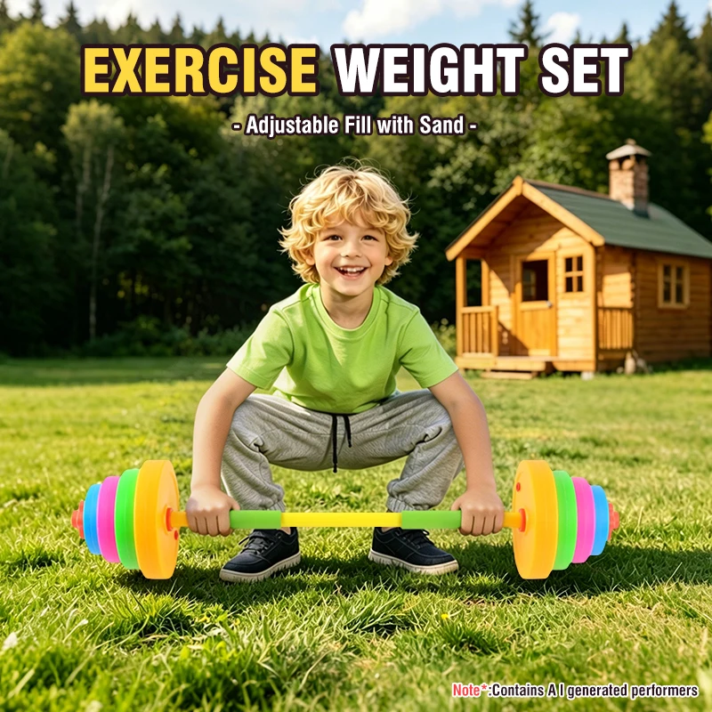 Set di manubri e bilanciere re - Sports Equipment For Kids recensione e prezzo