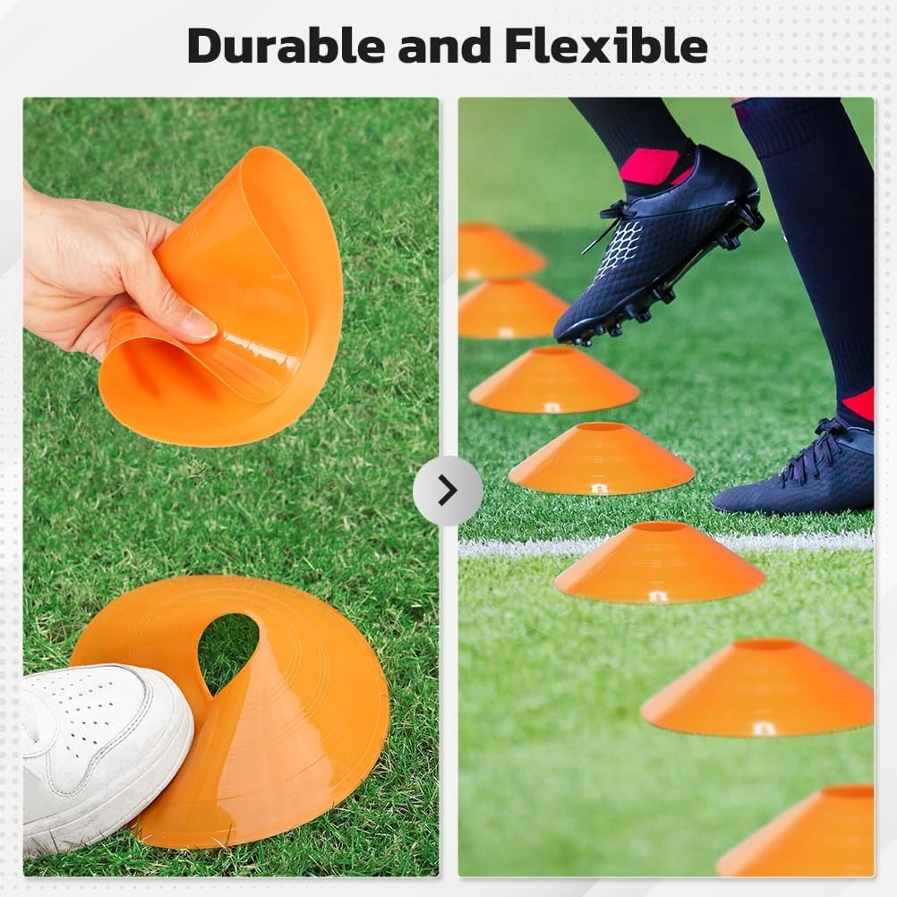 Confezione da 25 coni da calci - Sports Equipment Football recensione e prezzo